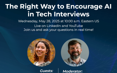 The Right Way to Encourage AI in Tech Interviews with Anna J McDougall (Scaling Tech Podcast Ep54 – Live!)
